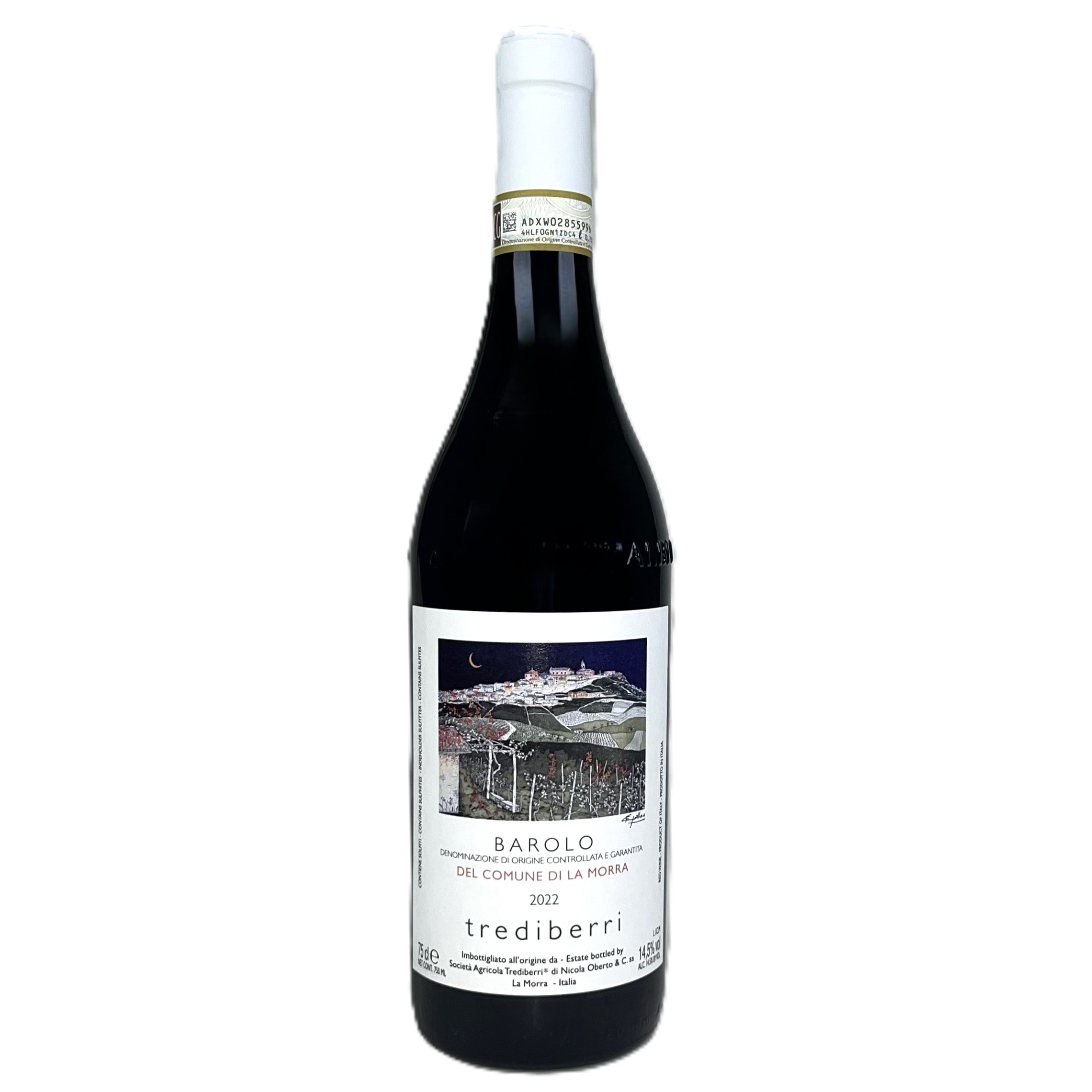 photo of bottle of 2022 Trediberri Barolo del Comune di la Morra