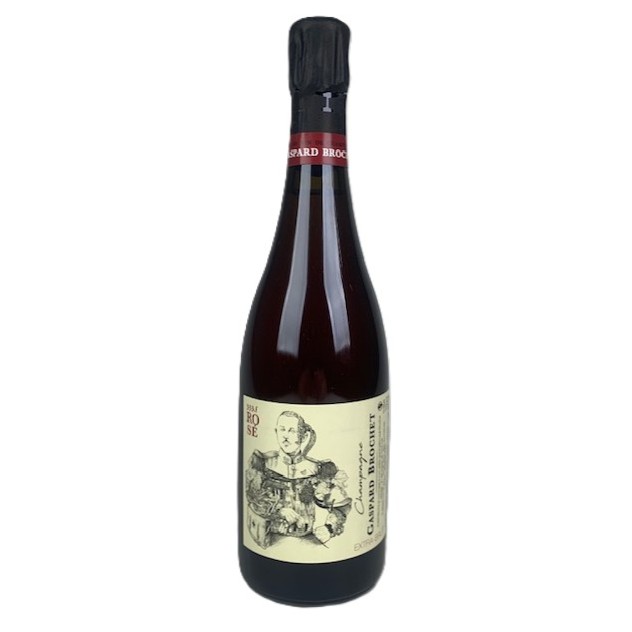 photo of bottle of Gaspard Brochet Brut Nature Rosé 333f NV