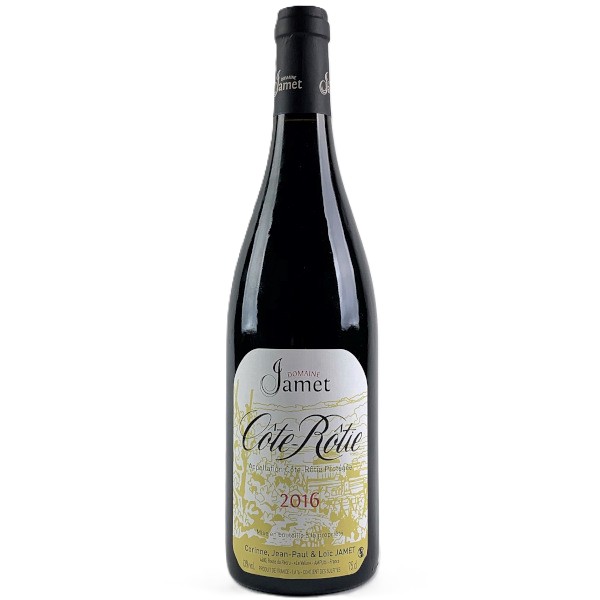 photo of bottle of Jamet Cote-Rotie