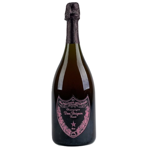 photo of bottle of Dom Perignon Rose