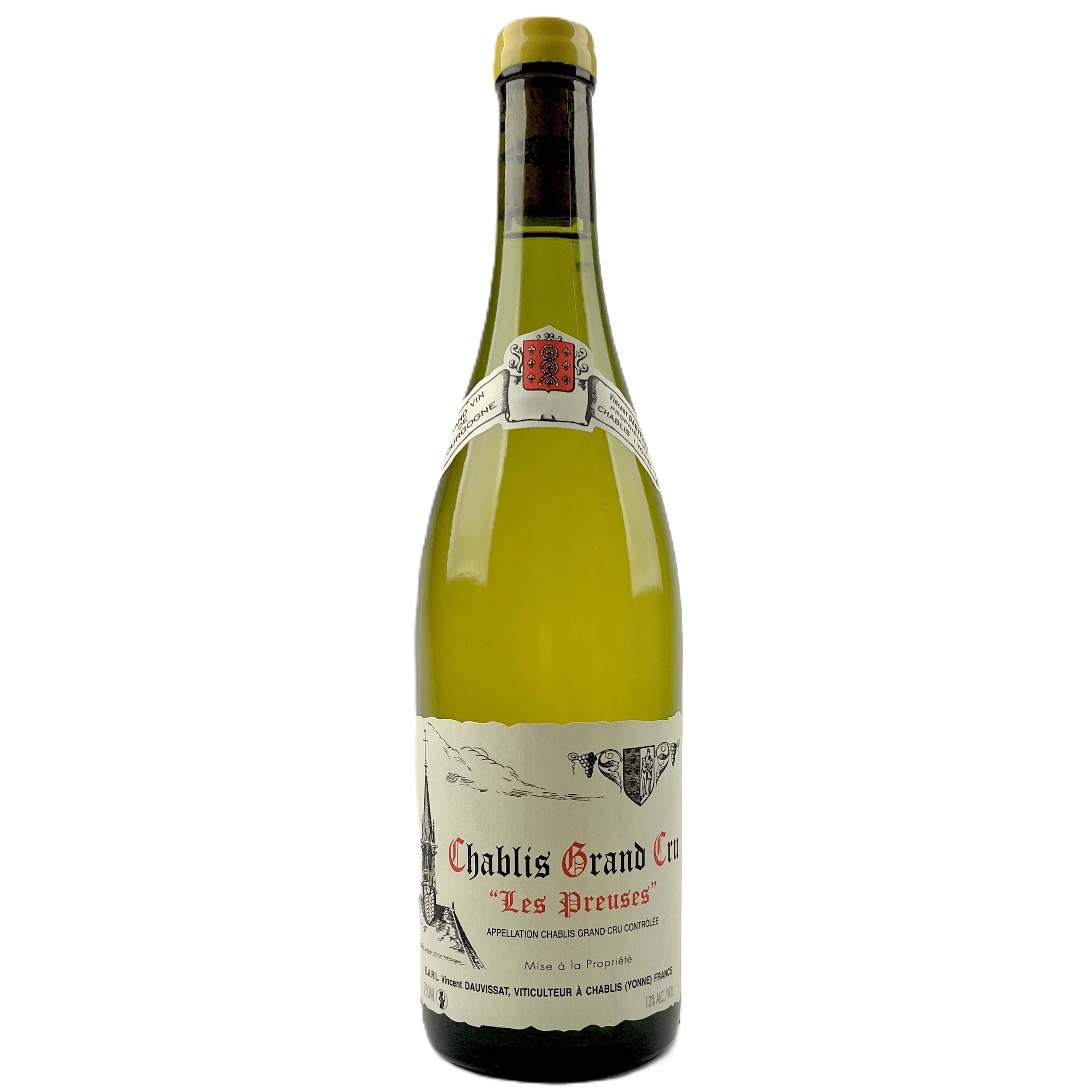 photo of bottle of Dauvissat Chablis Les Preuses