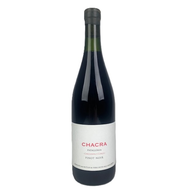 photo of botle of Chacra Pinot Cincuenta y Cinco