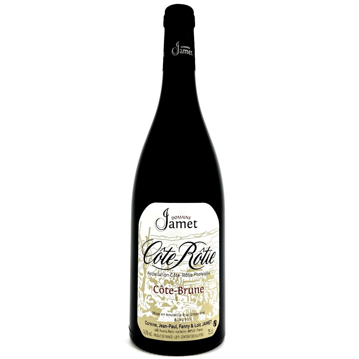 photo of bottle of Jamet Cote-Rotie Cote Brune